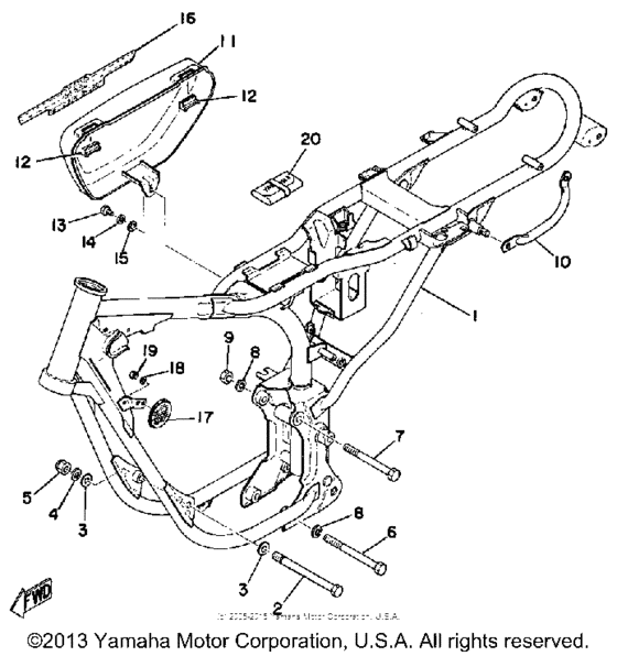 Frame - side cover