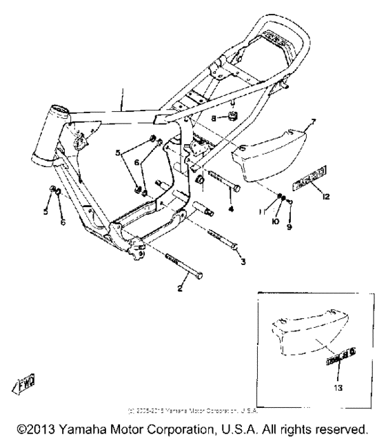 Frame-side cover
