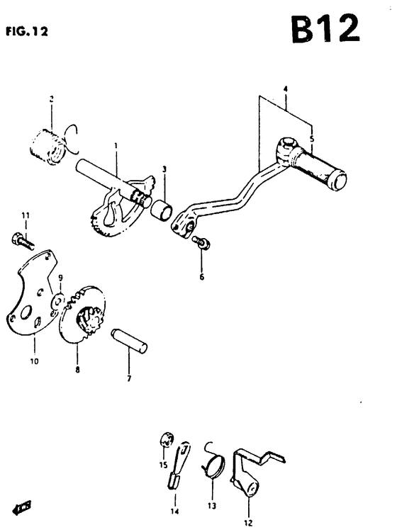 CP50 Ножной стартер