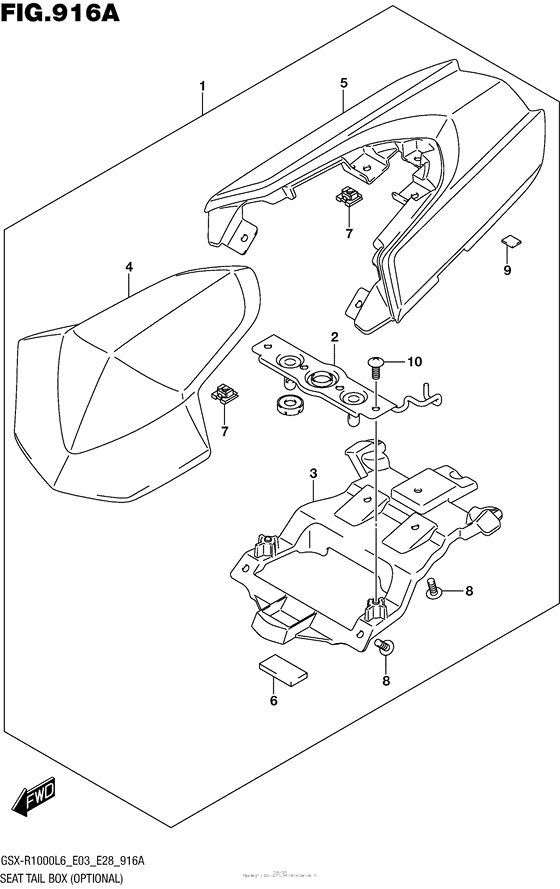 Seat Tail Box (Optional)
