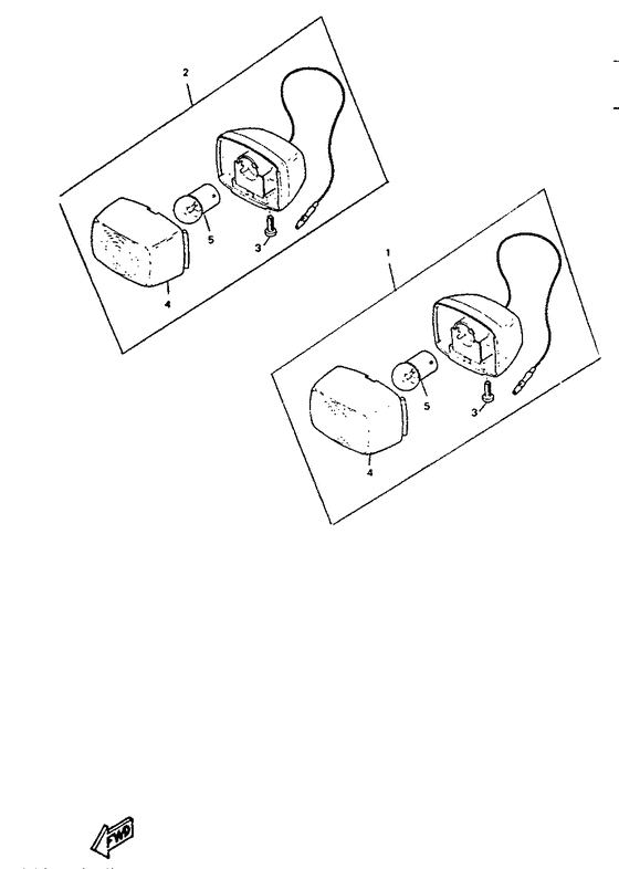 CW50 Поворотники