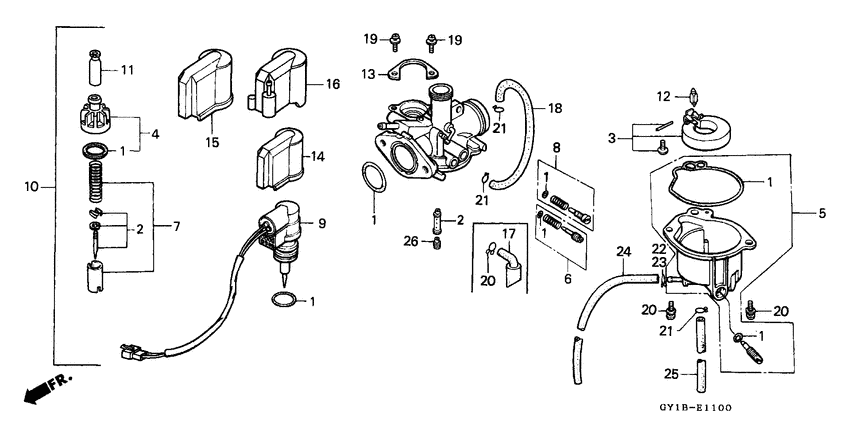 Carburetor assy