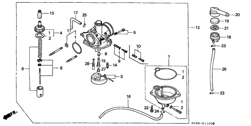 Carburetor assy