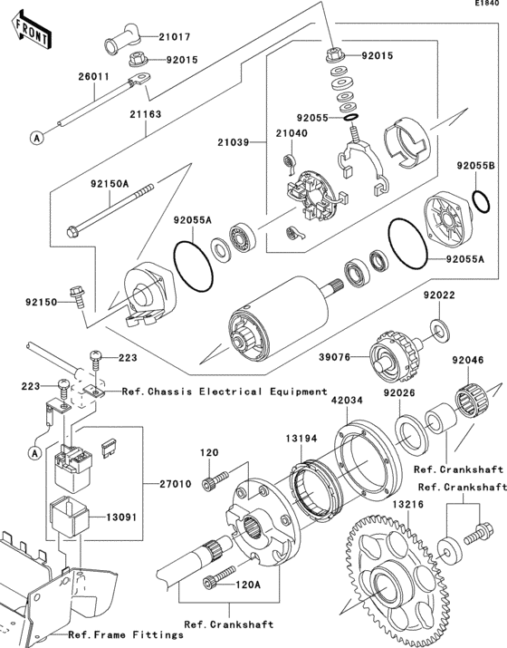 VN1500 Стартер