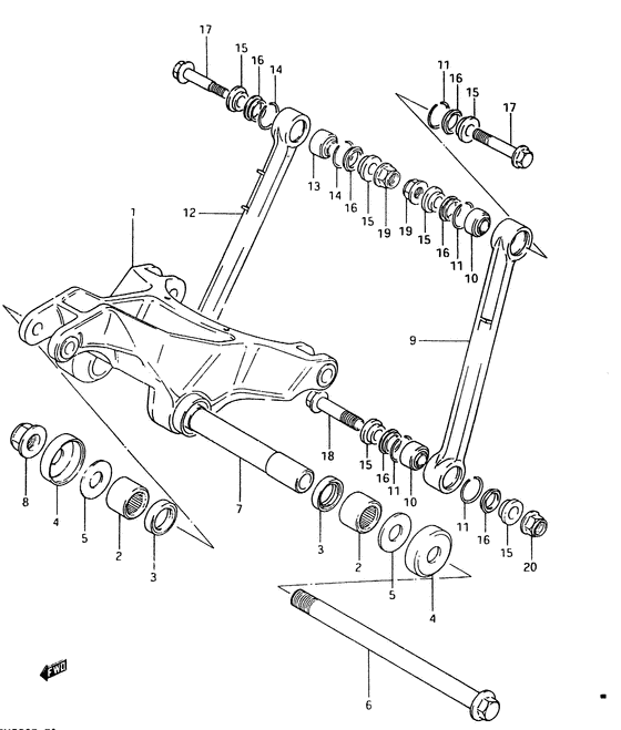 Cushion lever