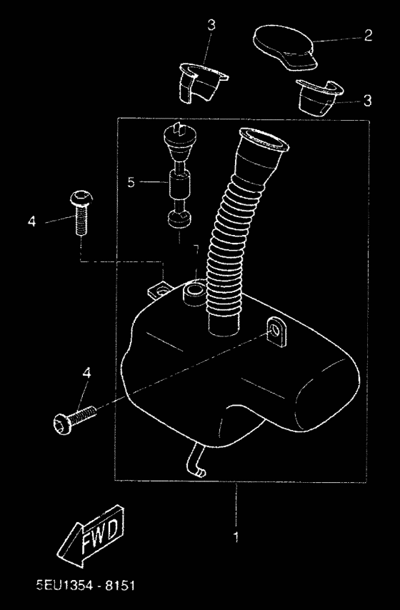 YH50 Бак масляный