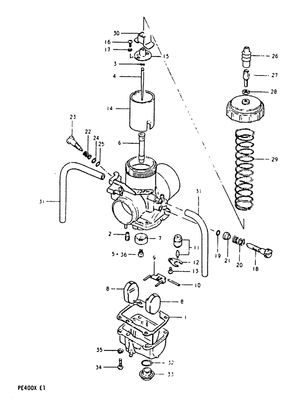 Carburetor assy