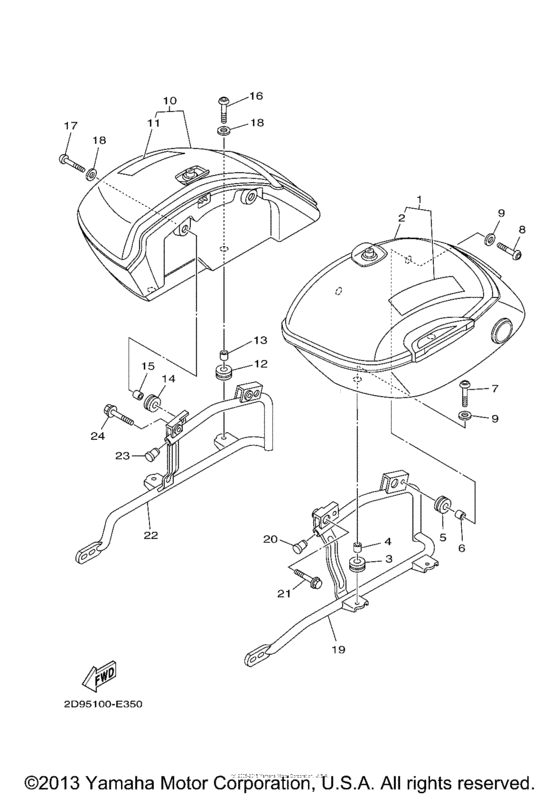 XV17ATSAR Боковые кофры