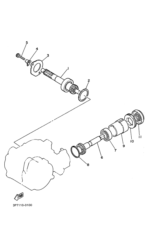 PW50 Трансмиссия