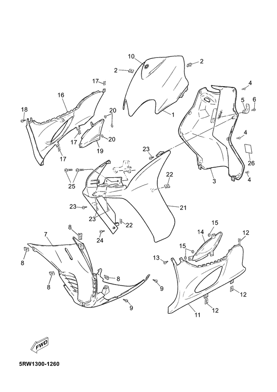 CS50 Ветровое стекло