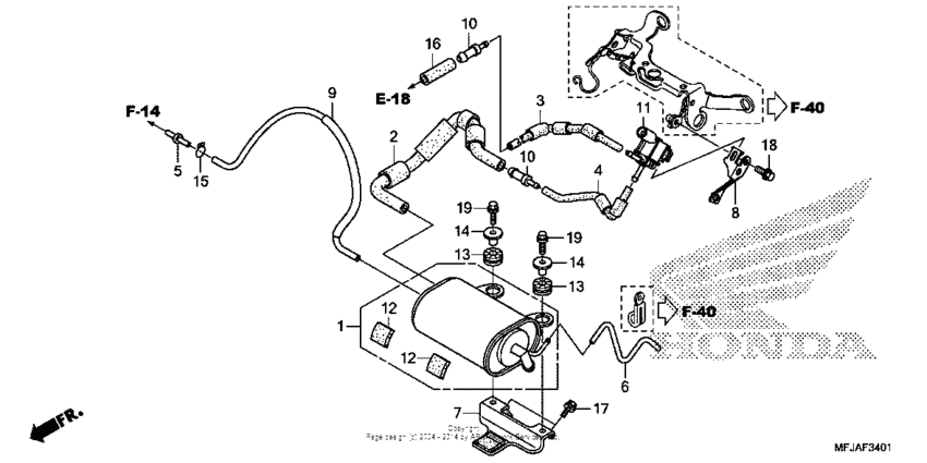 Evap canister (cbr600ra)