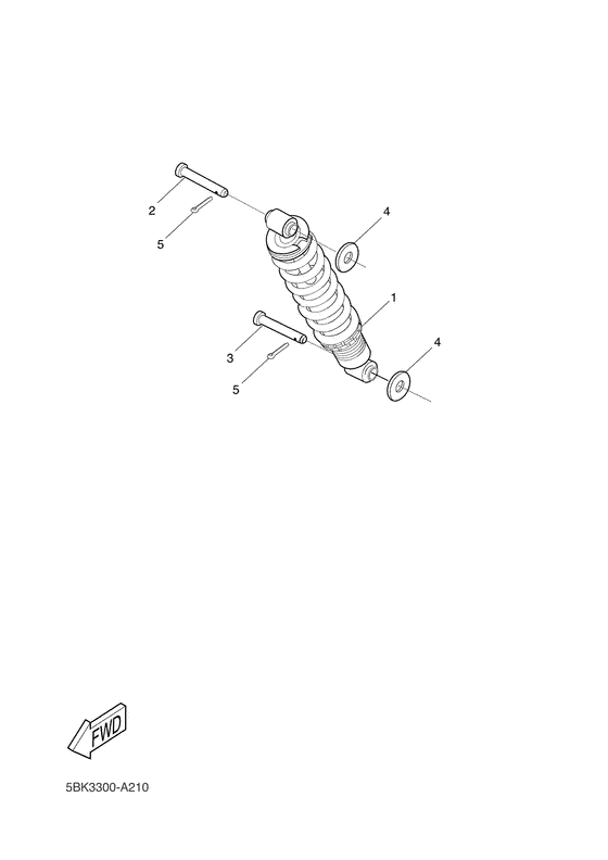 DT50R Задняя подвеска