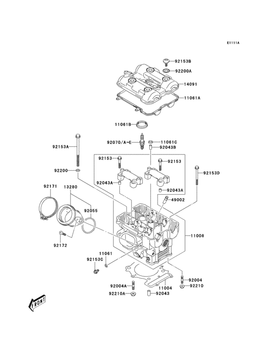 Cylinder head(rear)