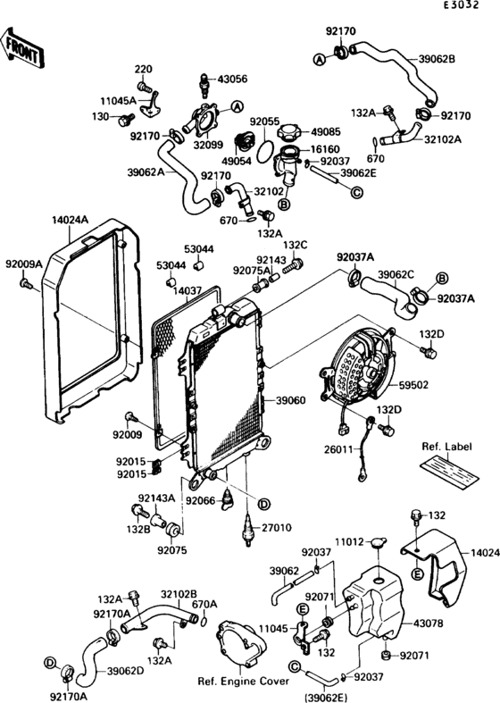 VN1500 Radiator(1 / 2)