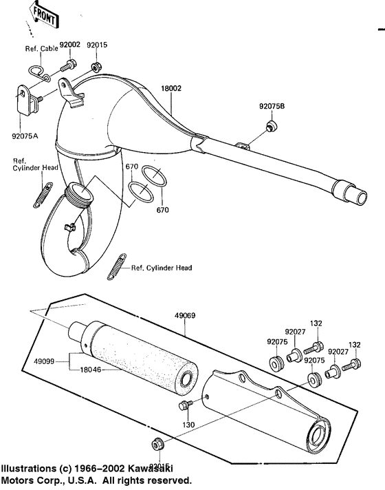 Muffler comp