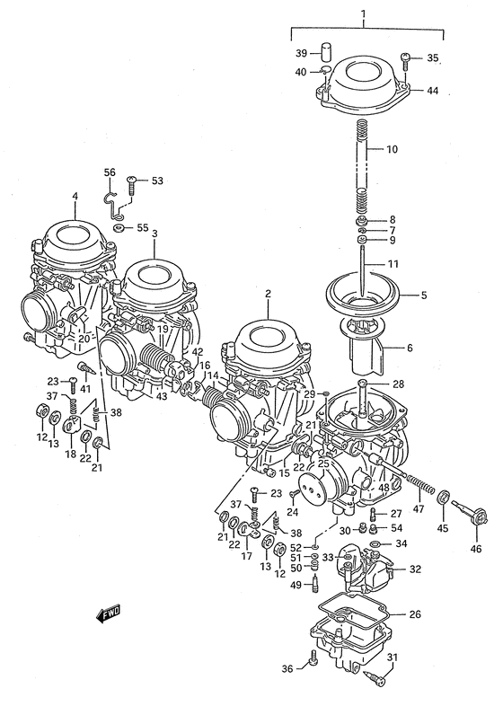 Carburetor assy