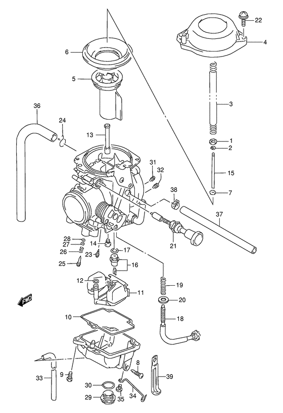 Carburetor assy