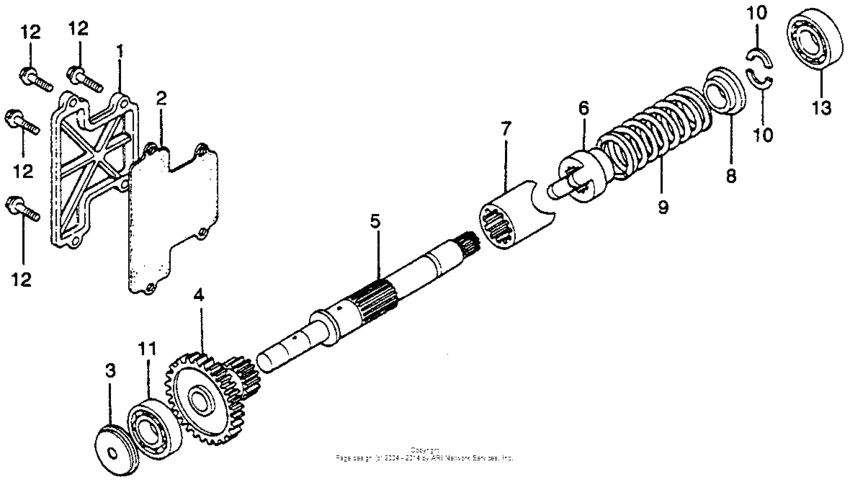 Final gearshaft