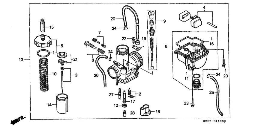 Carburetor assy