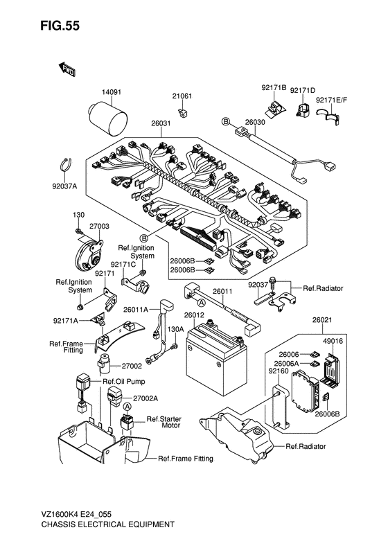 VZ1600 Электрика