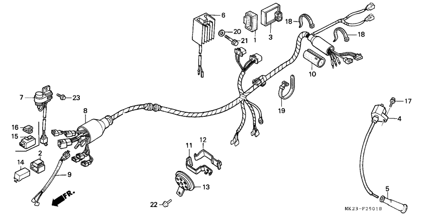 Harness wire