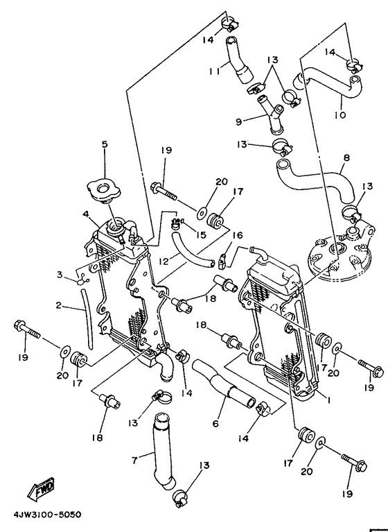 Radiator. hose