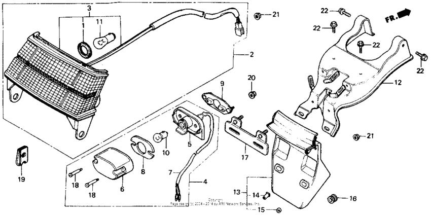 Taillight 85-86