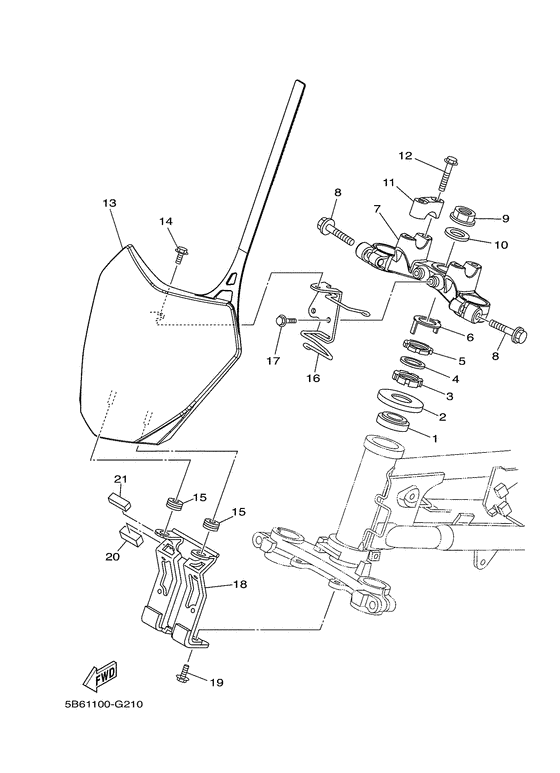TTR110E Управление