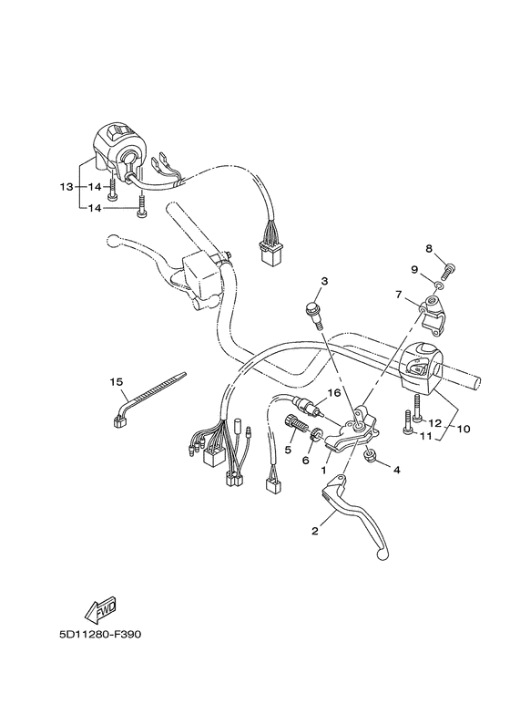 Handle switch & lever