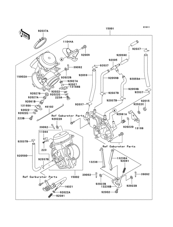 Carburetor assy