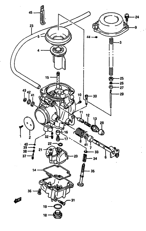 Carburetor assy