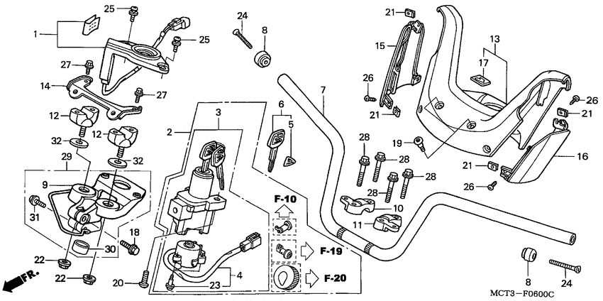 Handle pipe/ handle cover