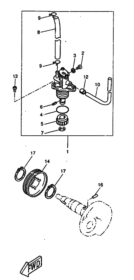 CW50RS Маслонасос