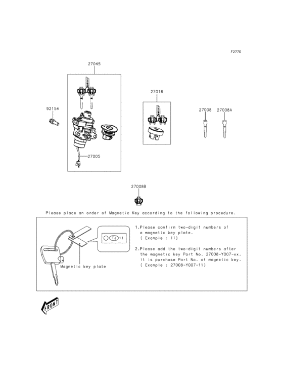 SC300 Замок зажигания