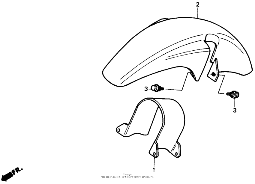  Переднее крыло