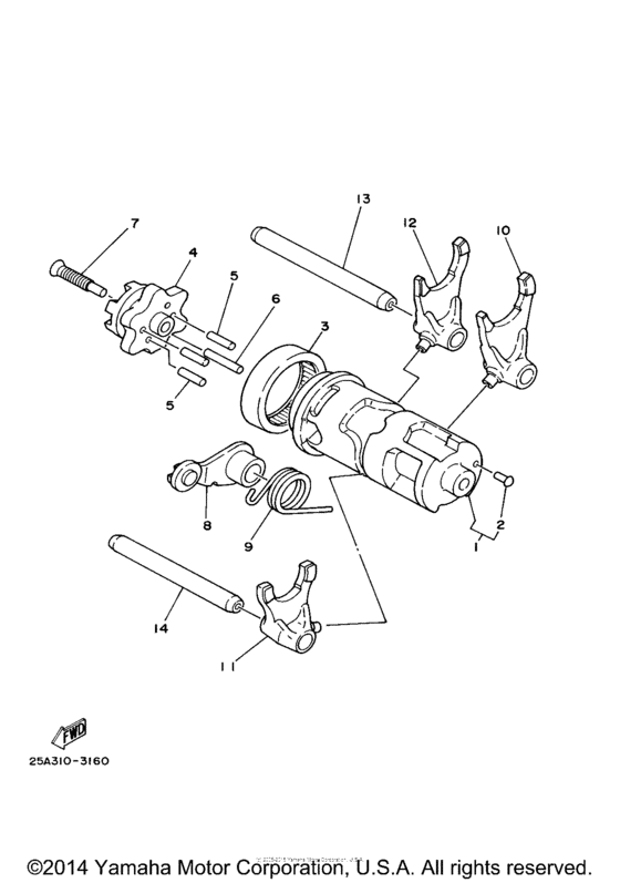 XT225TC Копирный вал