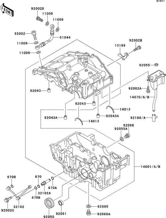 Crankcase(1/2)