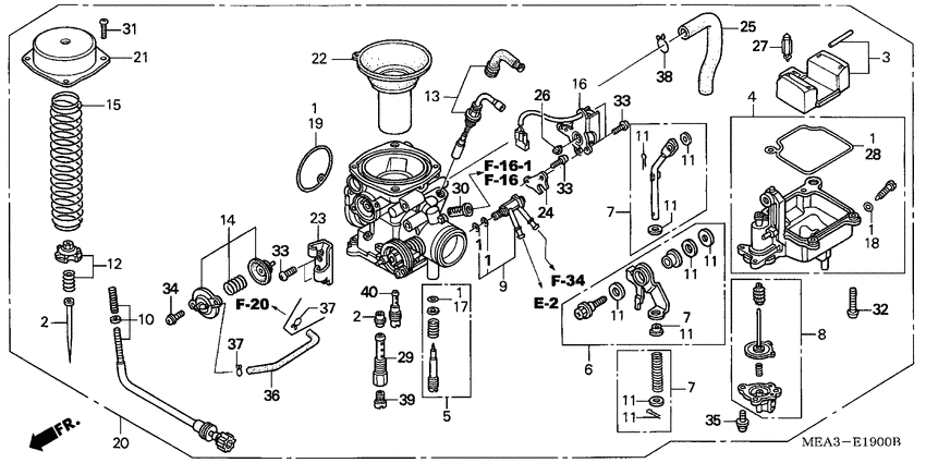 Carburetor assy