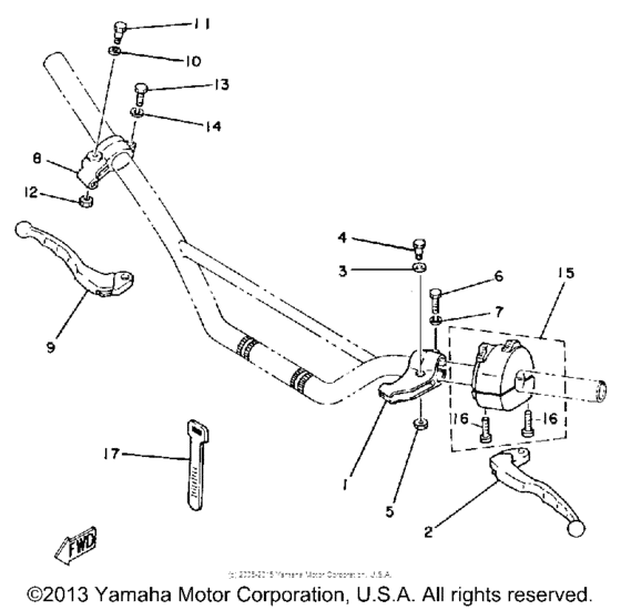 Handle switch - lever