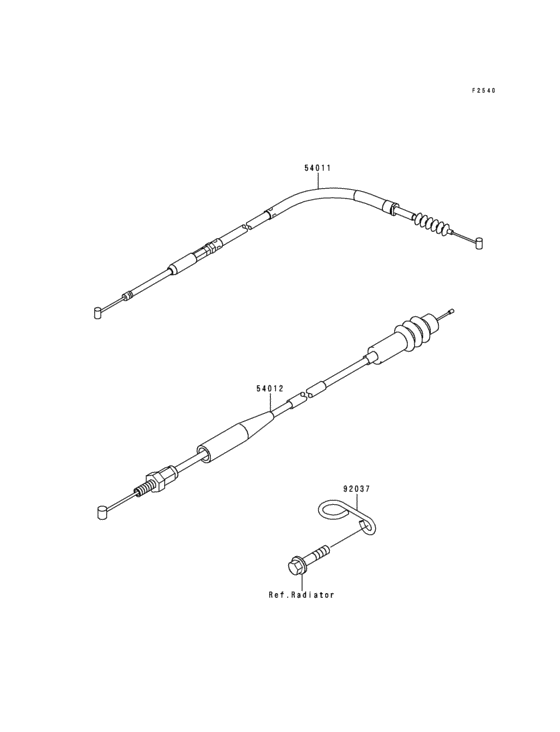  Тросы управления