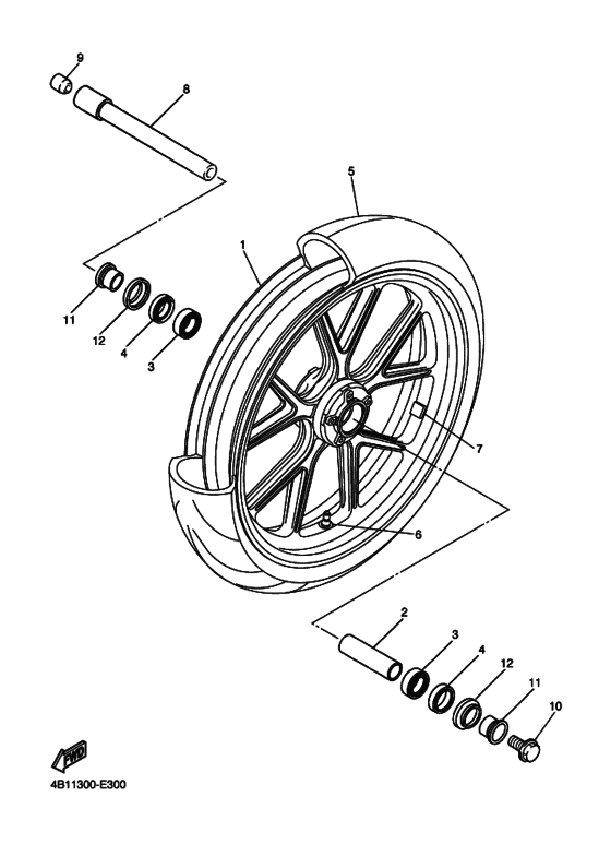 Transom + tube