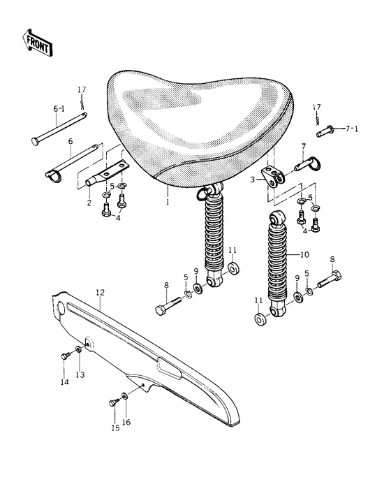 Seat/chain cover