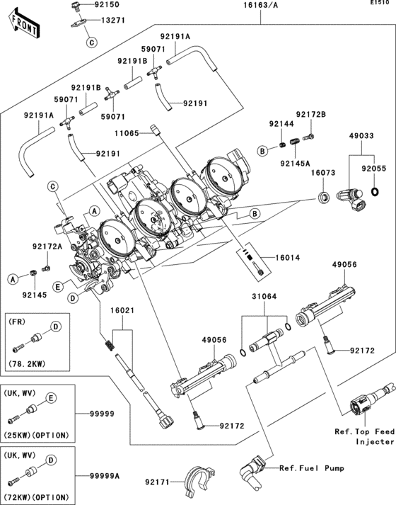 ZX600 Акселератор