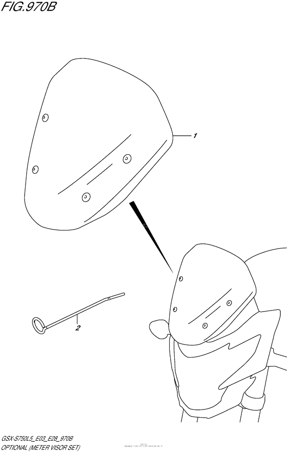 Optional (Meter Visor Set)