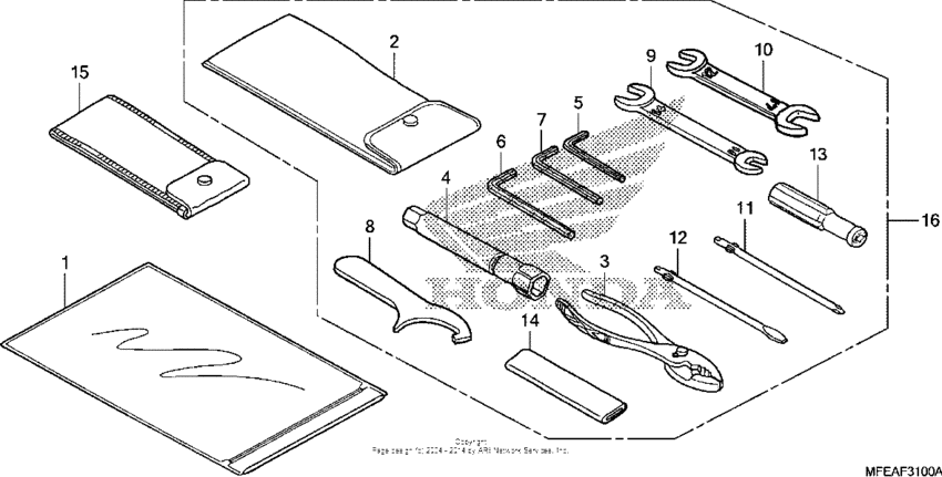 VT750C2B Инструмент