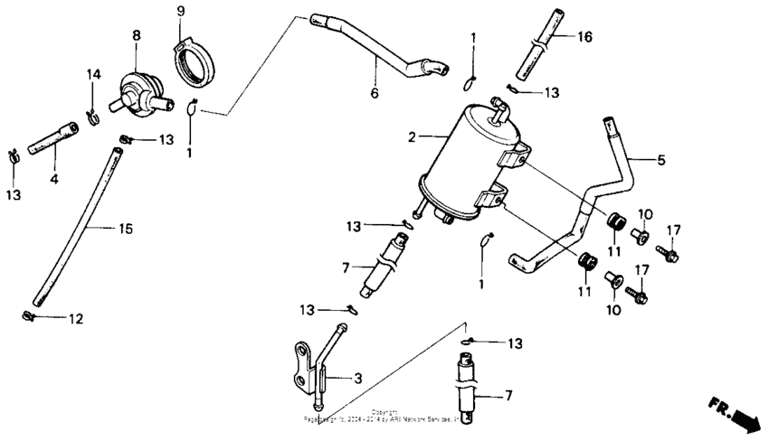  Канистра осушителя