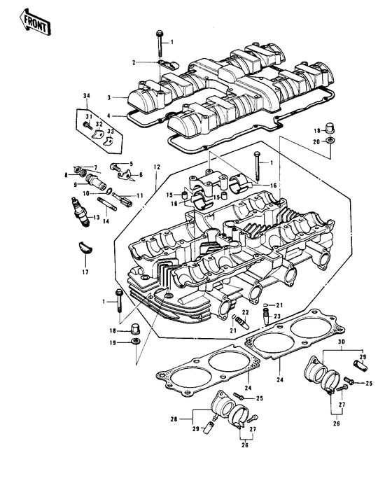 Cylinder head/cover
