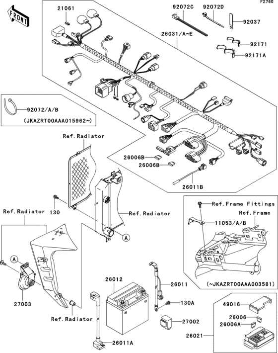 Chassis electrical equipment(1/2)