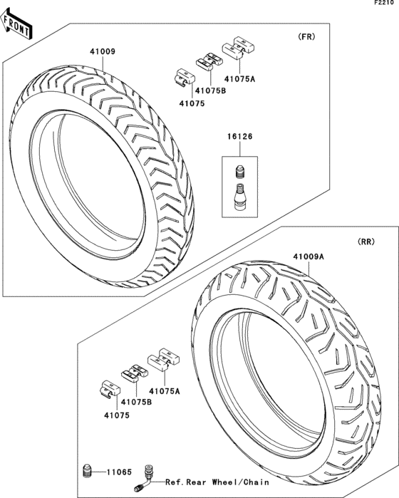 VN1700 Покрышки