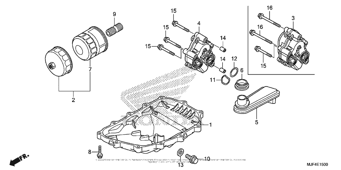 Oil Pan + Oil Pump